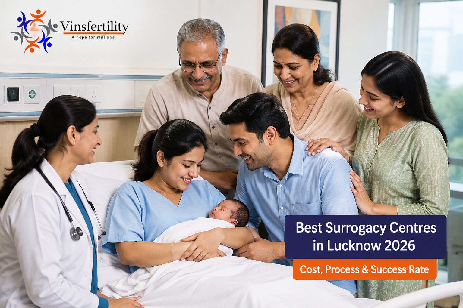 Best Surrogacy Centres in Lucknow 2026 | Cost, Process | Success Rate